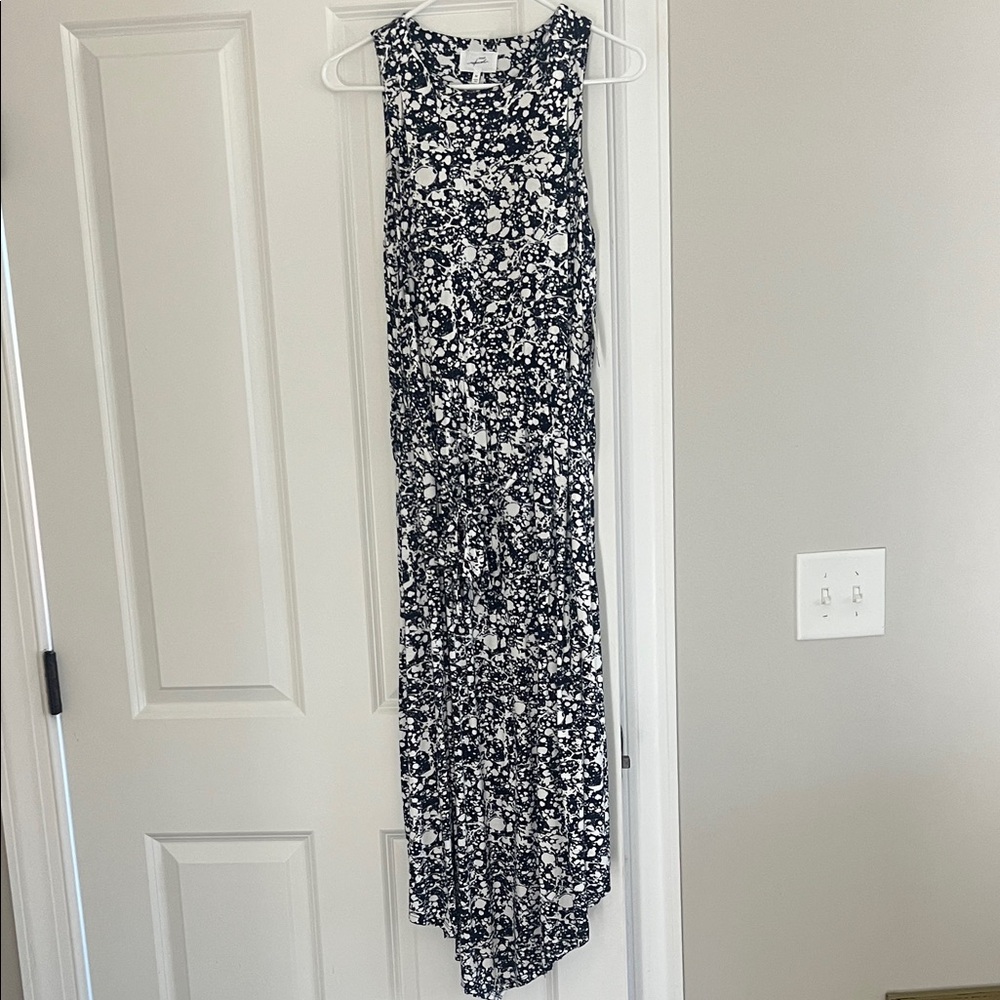 Soma Black & White Floral Maxi Dress